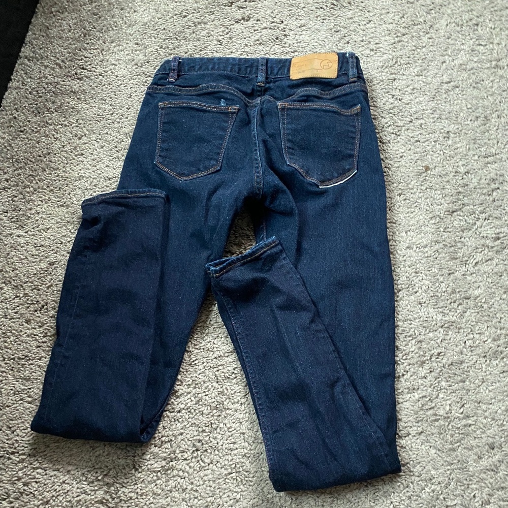 Rinsed redline Japanese selvedge denim